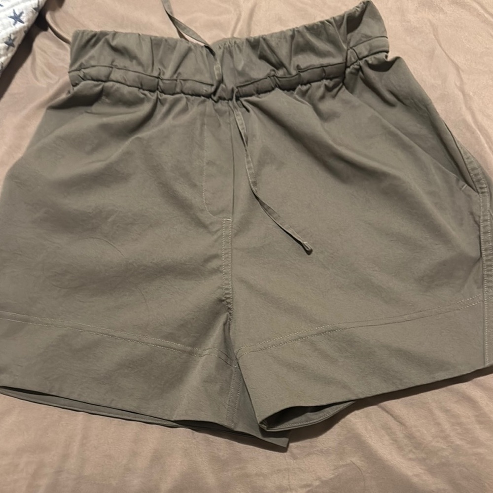 Olive Green Women's Shorts